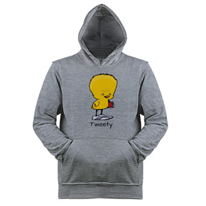 Jaket Hoodie tweety lucu