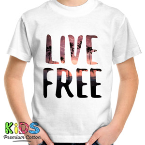 Kaos Live Free (Dark) T-shirt