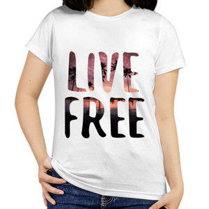 Kaos Live Free (Dark) T-shirt