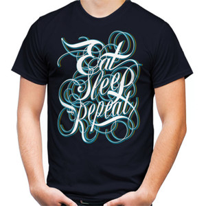 Kaos EAT SLEEP REPEAT 2