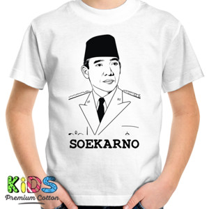 Kaos Soekarno 00 White