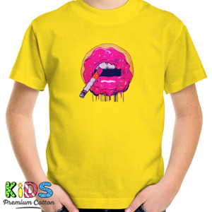 Kaos Donnut Smoking