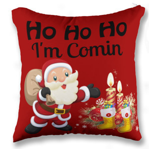 Bantal Santa Come to White Xmas