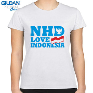 Kaos NHD Love Indonesia Biru