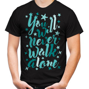 Kaos YOU WILL NEVER WALK ALONE cowok
