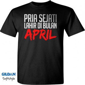 Kaos PRIA SEJATI MERAH - APRIL EDITION