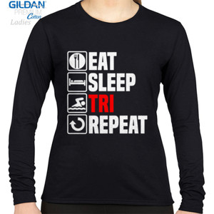 Kaos Eat Sleep Tri