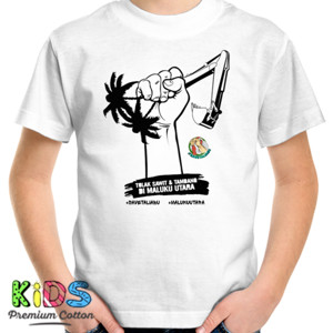 Kaos Save Taliabu Save Maluku Utara