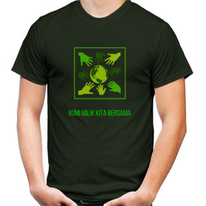 Kaos Bumi Milik Kita Bersama