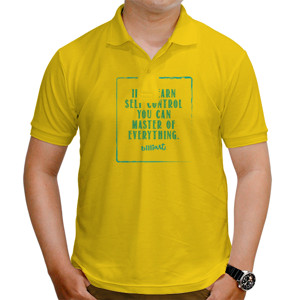 Kaos Polo self control woman shirt | billiArt