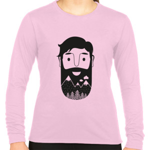 Kaos Siluet Hutan Jenggot