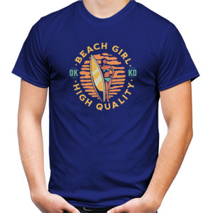 Kaos Beach girl High Quality