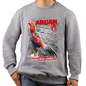 Jaket Sweater Ayam Bangkok