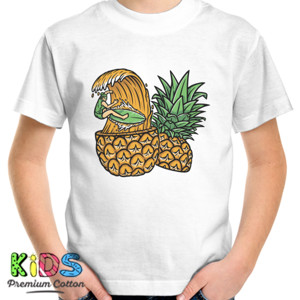 Kaos berselancar di buah nanas