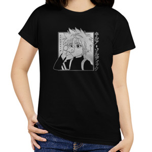 Kaos killua hunter x huntaer anime jepang unisex tshirt