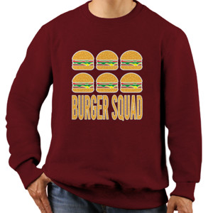 Jaket Sweater Burger Squad