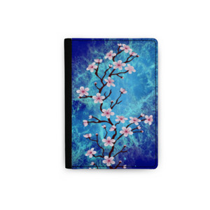 Dompet Passport Floral Sakura Passport Wallet 