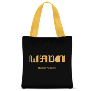 Tas Tote Fullprint Javanese Themed Woman Tote bag “Wadon”