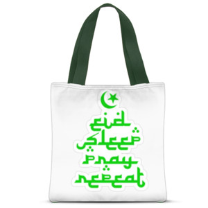 Tas Tote Fullprint tote eid mubarak