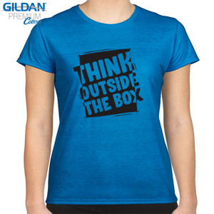 Kaos Quote Think Outside The Box v1