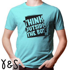 Kaos Quote Think Outside The Box v1