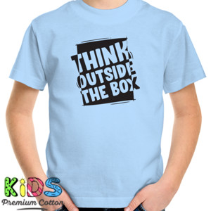Kaos Quote Think Outside The Box v1
