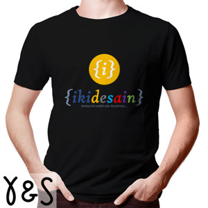 Kaos ikidesain colorful