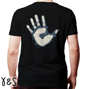Kaos Hand Print