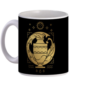 Mug Golden Aquarius