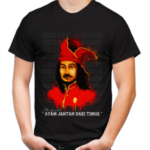 Kaos Sultan Hasanuddin - Ayam Jantan dari Timur