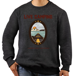 Jaket Sweater Kaos Tema Live Camping 3