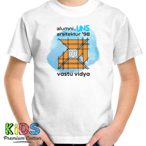 Kaos THKom-White Alumni Arsitektur 98 UNS