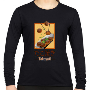 Kaos Simple Art - Takoyaki from Heaven 2