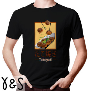 Kaos Simple Art - Takoyaki from Heaven 2