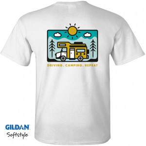 Kaos Driving camping repeat