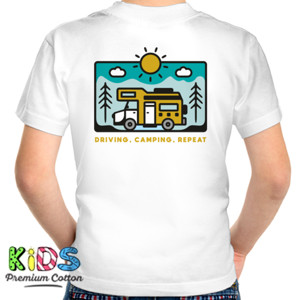 Kaos Driving camping repeat