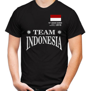 Kaos Team Indonesia - Asian Games 2018 (Fans)
