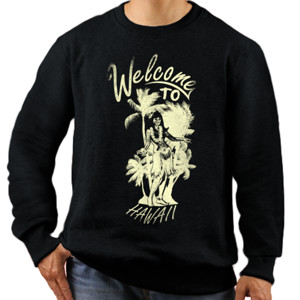 Jaket Sweater Welcome To Hawaii  