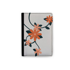 Dompet Passport floral 02