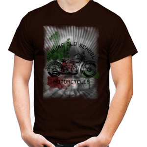 Kaos Old School Motorcycle