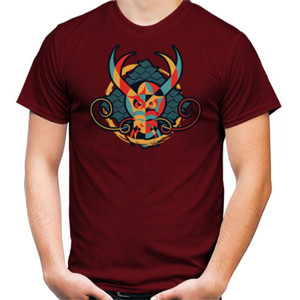 Kaos Dragon Geometric Cool Color