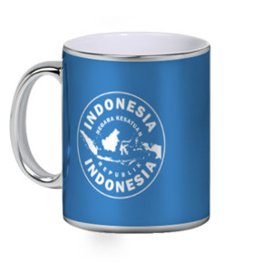 Mug Silver INDONESIA INDONESIA