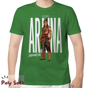 Kaos Kaos Arjuna Poly Soft Green T-Shirt
