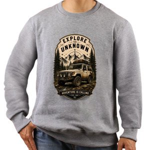 Jaket Sweater EXPLORETHE UNKNOWN