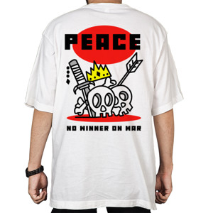 Kaos Oversize NO WINNER ON WAR OVE