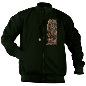 Jaket Bomber Kaos Topeng Kuncaran Javanese Dancer