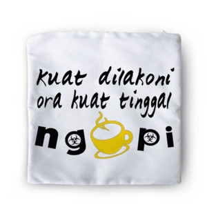 Sarung Bantal Bantal ngopi