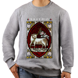 Jaket Sweater lamb of god with flag