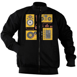 Jaket Bomber DJ Equipment
