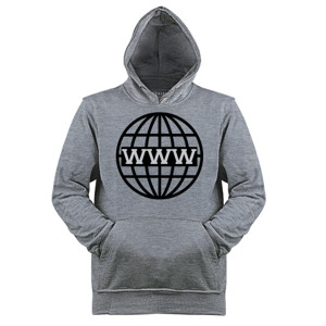 Jaket Hoodie World Wide Web